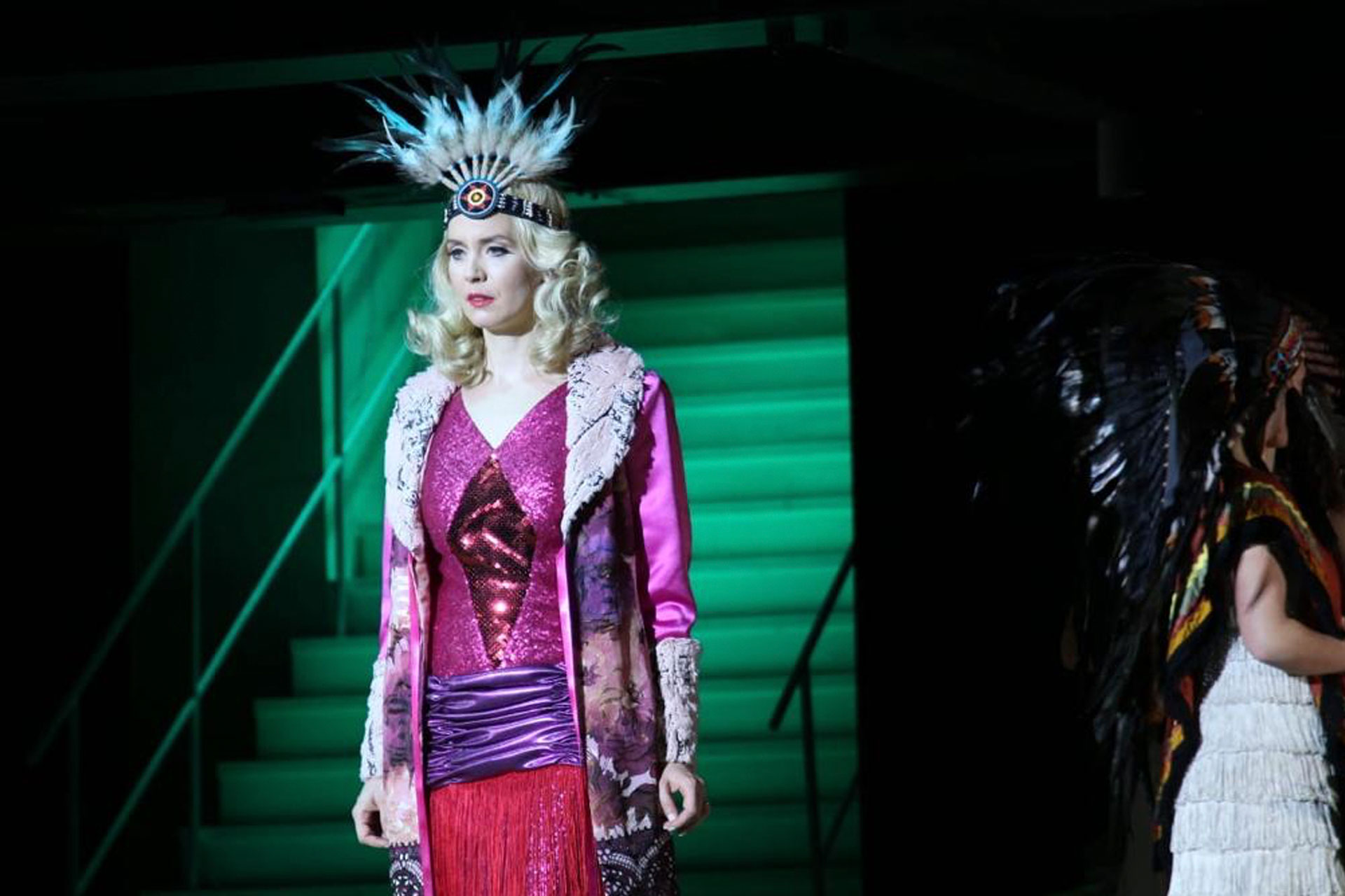 Tijana Grujic Sopran als Mary Lloyd in die Herzogin von Chicago